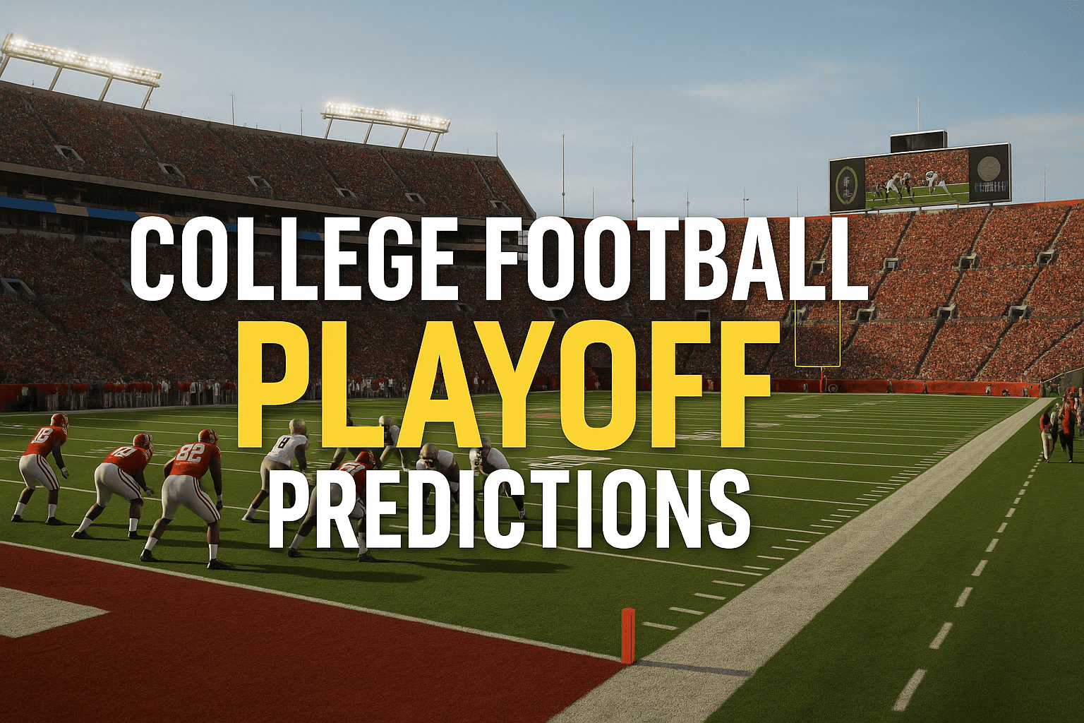 College Football Playoff Predictions