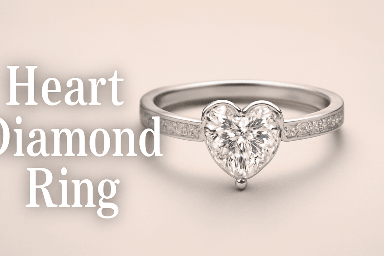 Heart Diamond Ring