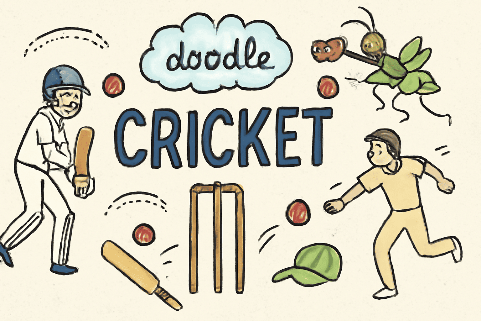 Cricket Doodle