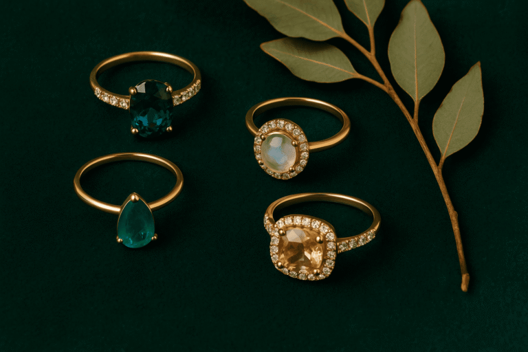 Non Diamond Engagement Rings