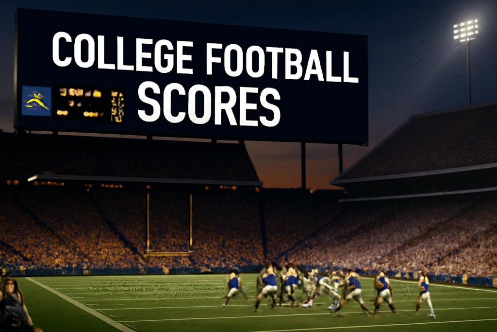 College Football Scores