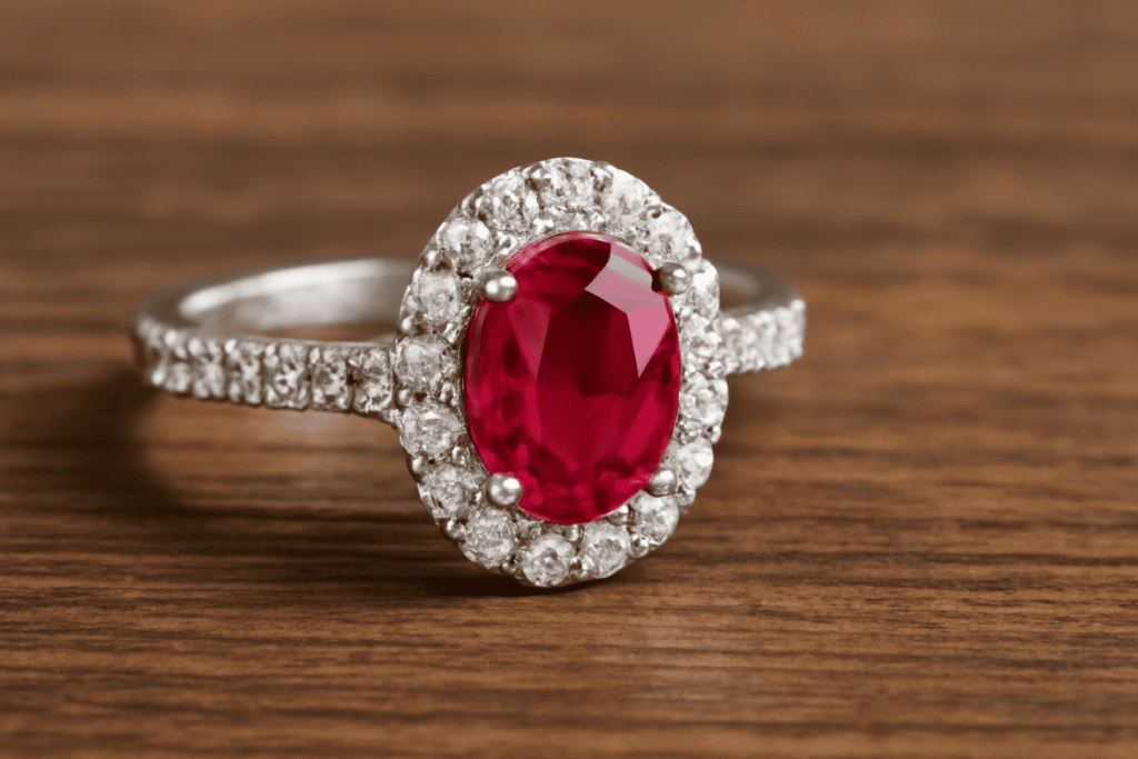 Ruby and Diamond Ring
