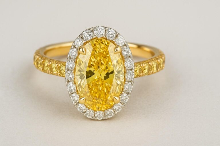 Yellow Diamond Ring