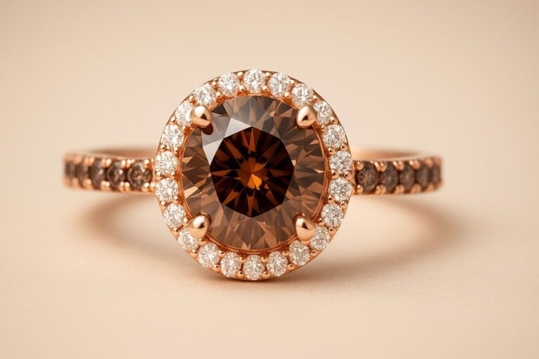 Chocolate Diamond Ring